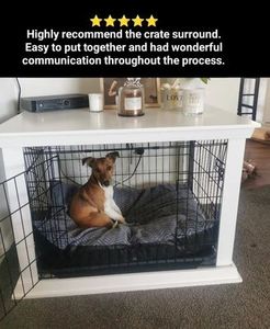 Crate Surround Beloved Pet Furniture: Large Crate Surround