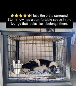 Crate Surround Beloved Pet Furniture: Medium Crate Surround
