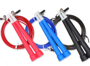 Black Knight Accessories: Speed Skipping Ropes - Red