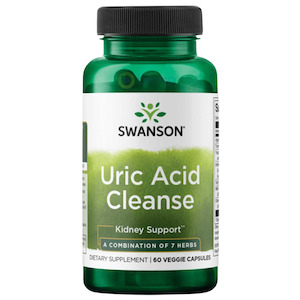 Swanson, Uric Acid Cleanse, 60 Veg Caps