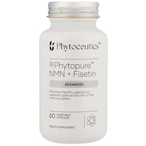 Phytoceutics, Phytopure NMN + Fisetin Advanced, 60 Vegetable Capsules