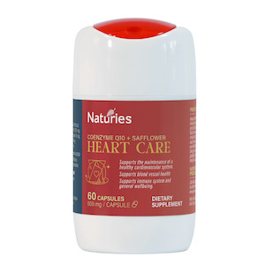 Naturies, Heart Care, 60 Caps