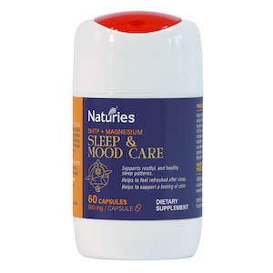 Mood Support: Naturies, Sleep & Mood Care, 60 Caps