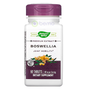 Pain Relief: Nature's Way, Boswellia Joint Mobility, 60 Tablets