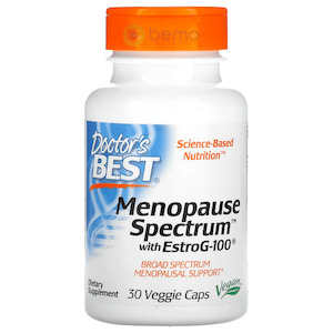 Sexual Health: Doctor's Best, Menopause Spectrum with EstroG-100, 30 Vcaps