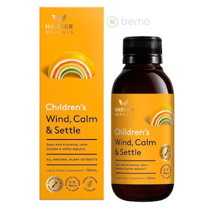 Kids Health: Harker Herbals, Children's Wind, Calm & Settle, 150ml
