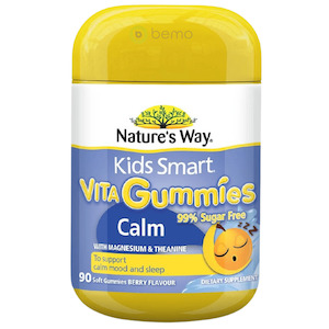 Kids Health: Nature's Way, Kids Smart Vita Gummies Calm, 90's