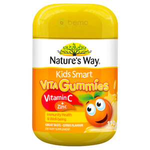 Nature's Way, Kids Smart Vita Gummies Vitamin C + Zinc, 110's