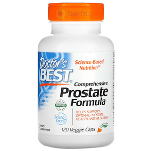 Mens Health: Doctor's Best, Comprehensive Prostate Formula, 120 Veggie Caps