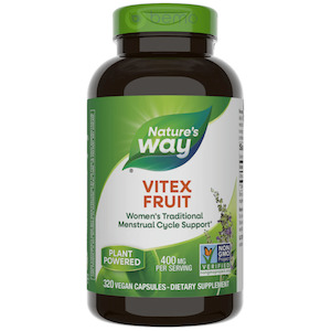 Womens Health: Nature's Way, Vitex Fruit For Women, 320 Vegan Caps