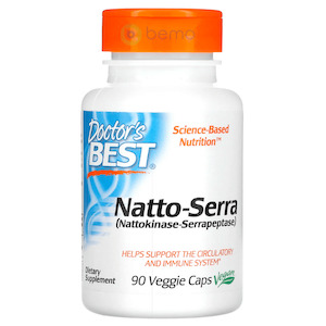 Doctors Best: Doctor's Best, Natto-Serra, 90 Vcaps