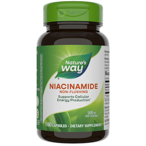 Nature's Way, Niacinamide, 500mg, 100 capsules