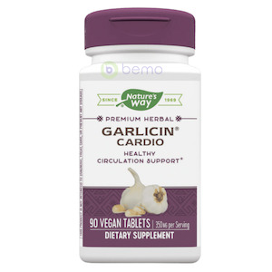 Natures Way: Nature's Way, Garlicin Cardio, Healthy Circulation, 90s