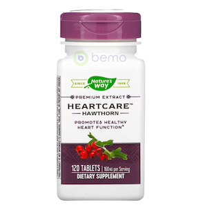 Natures Way: Nature's Way, Heartcare Hawthorn, 120 Tablets