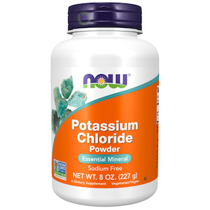 Now Foods: Now Foods, Potassium Chloride Powder, 227g