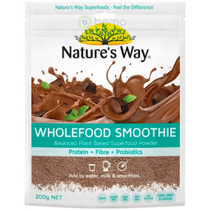 Nature's Way, Wholefood Smoothie Choc Mint, 200g