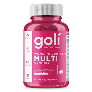 Multivitamins: Goli Nutrition, Women's Complete Multi, 60 Gummies
