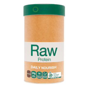 Amazonia Raw, Raw Protein Daily Nourish Chocolate, 500g