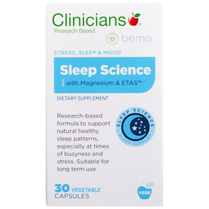 Clinicians, Sleep Science, Veg capsules 30