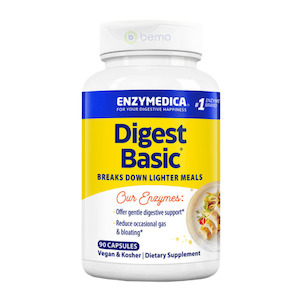 Digestion And Gut Health: Enzymedica, Digest Basic, 90 Capsules