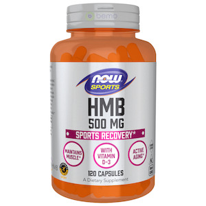 Energy: Now Foods, HMB 500mg, 120 Capsules