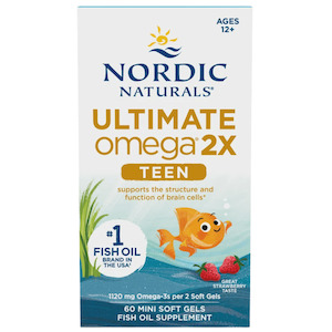 Nordic Naturals, Ultimate Omega 2x Teen, 60 Softgels
