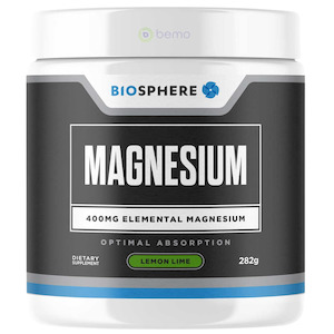 Biosphere, Magnesium Powder, Lemon Lime, Large 282g