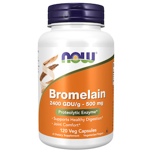 Now Foods, Bromelain 500mg, 120 Veggie Capsules