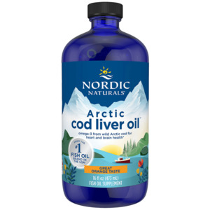 Nordic Naturals, Arctic Cod Liver Oil, Orange, 473ml