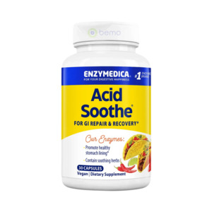 Enzymedica, Acid Soothe Chewable, 30 Capsules