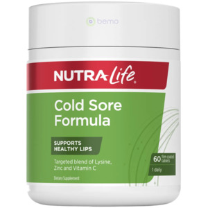 Nutra-Life, Cold Sore Formula, 60 Tablets