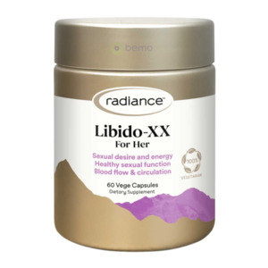 Radiance, Libido-XX For Her, 60 Vege Caps