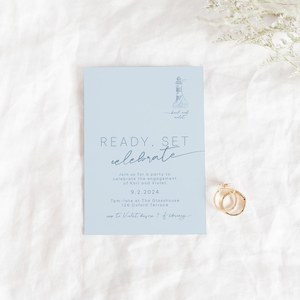 Products: Nautical Party Invitation - Be My Guest Design