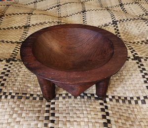 Products: 11 Inch Plain Tanoa / Kava Bowl - Benai Farms