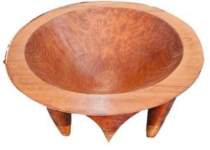 30 Inch Plain Tanoa / Kava Bowl - Benai Farms