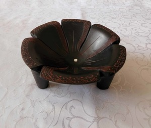 9 Inch Inside Carved Fancy Bowl - Benai Farms