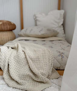 Baby: Vanilla Marle Pebble Blanket