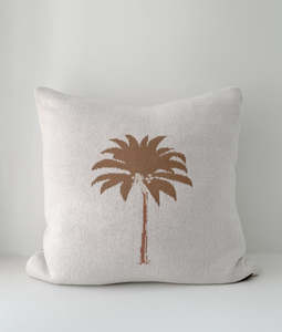 Baby: Khaki Palm Cushion Cover