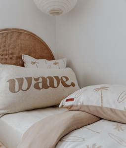 Baby: Pillowcase - Khaki Wave