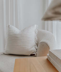 Home: Ivory Flurry Cushion Cover