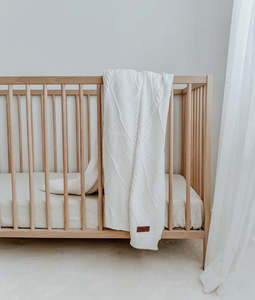 Ivory Diamante Lounge Throw