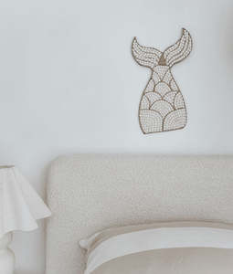 Balinese Wall Hanging | Whale Tail Shell
