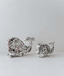 Balinese Decor | Happy Whales Set/2