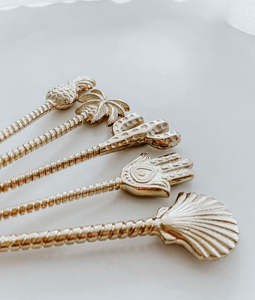 Balinese Brass Spoon | Cactus