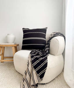 [IMPERFECT] | Barely Black Cushion Cover