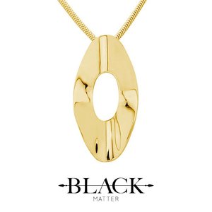 Mirage Medium Pendant in Gold - Benjamin Black Goldsmiths