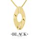 Mirage Medium Pendant in Gold - Benjamin Black Goldsmiths