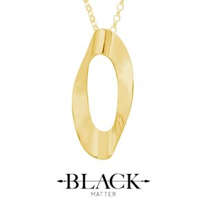 Mirage Large Pendant in Gold - Benjamin Black Goldsmiths