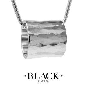 Statement Pendant in Sterling Silver - Benjamin Black Goldsmiths