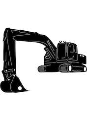 digital: Digger/excavator (digital files)